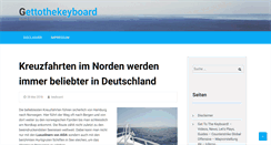 Desktop Screenshot of gettothekeyboard.de