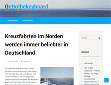 Tablet Screenshot of gettothekeyboard.de